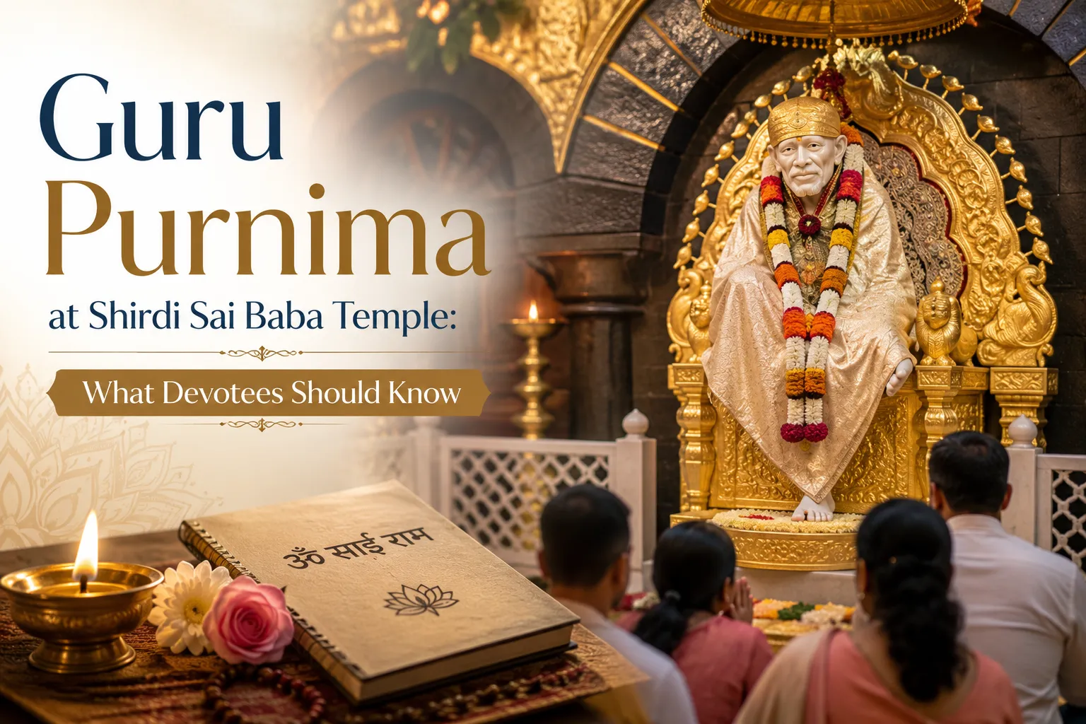 Guru Purnima at Shirdi Sai Baba Temple: What Devotees Should Know