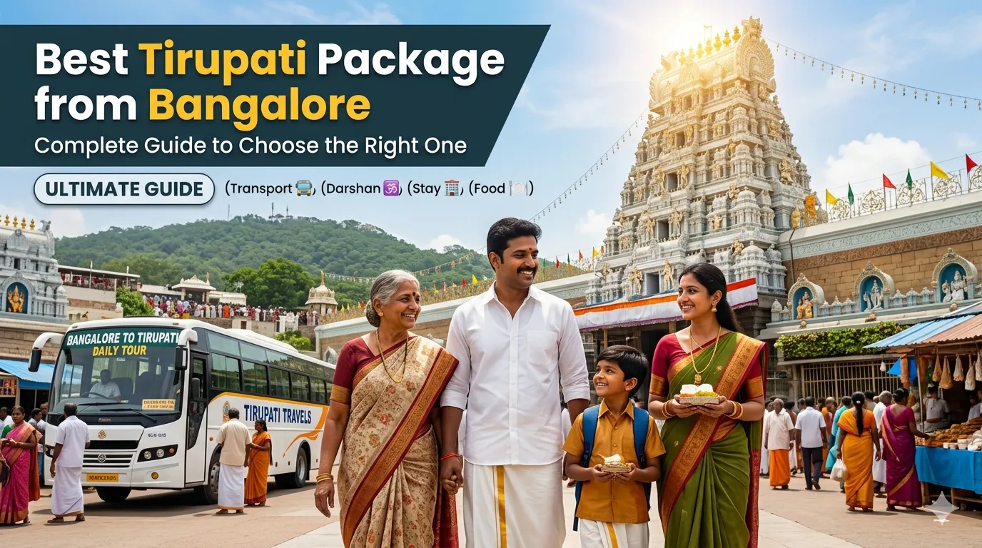 Best Tirupati Package from Bangalore: Complete Guide to Choose the Right One