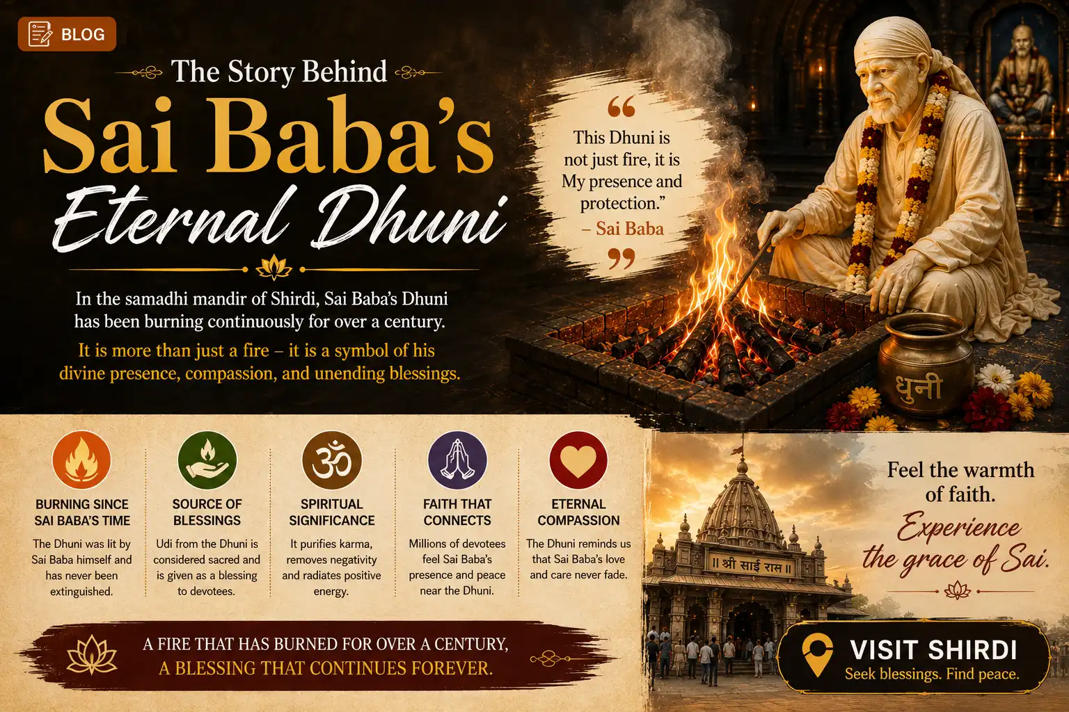 The Story Behind Sai Baba’s Eternal Dhuni