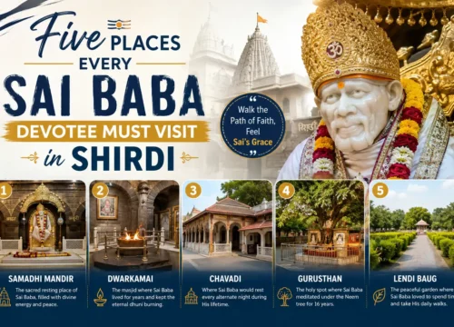 Five Places Every Sai Baba Devotee Must Visit in Shirdi