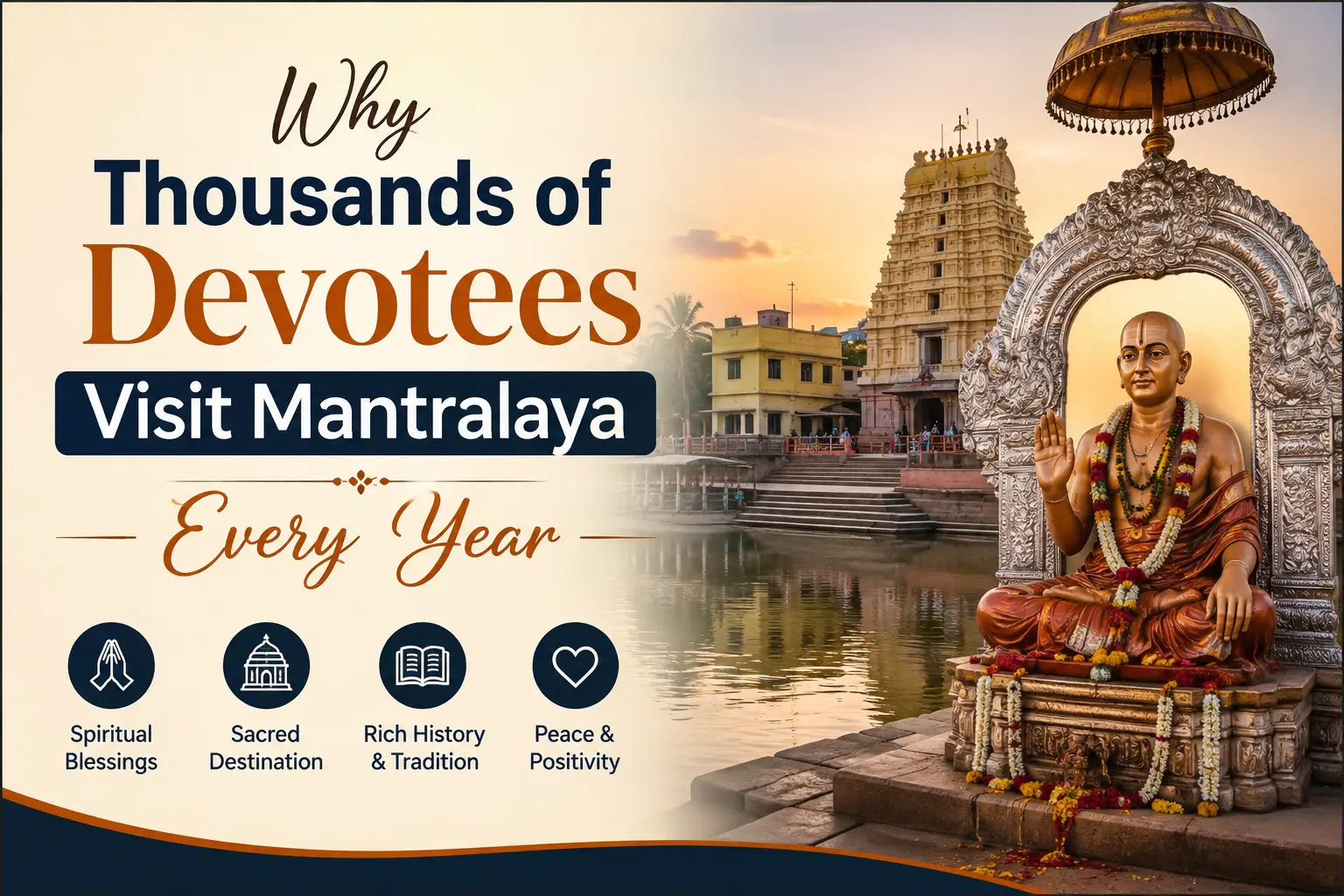 Why Thousands of Devotees Visit Mantralaya Every Year